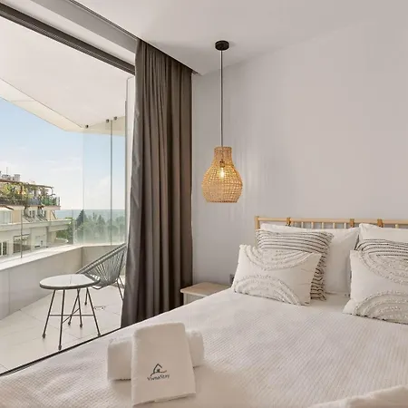 Breezy Boho 2bd With Sea View - Chayka By Flat Mаnаger וארנה